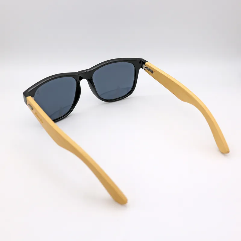 Zuma Jay Wayfarer Sunglasses Bamboo Black-2